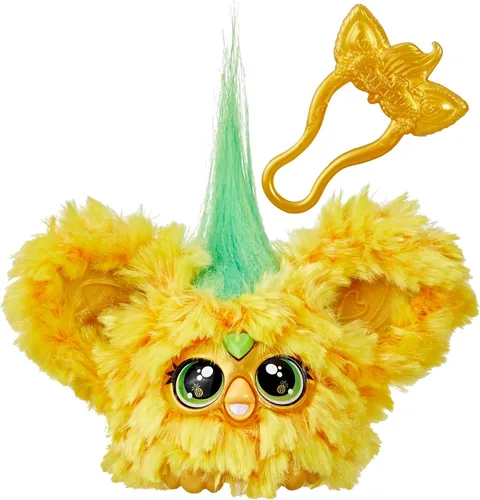Vista 14 de Furby Furblets Groo-Vee Amigo Mini, más de 45 sonidos y música, habla solo Furbish, juguetes de peluche electrónicos, morado, regalos