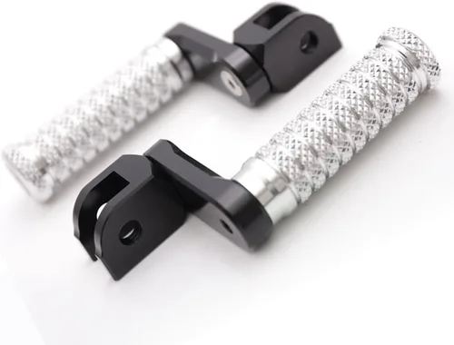 Vista 19 de MC MOTOPARTS POLE - Clavijas de pie delanteras elevadoras de extensión CNC de 0.984 in compatibles con YZF R3 2015-2017