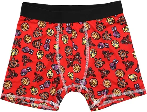 Vista 5 de Bioworld Five Nights at Freddy's Horror Video Game Youth Boys Underwear 5pk Boys Boxer Briefs Set