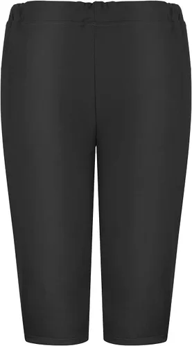 Vista 3 de ZYXTIM Pantalones capri de yoga de talla grande para mujer, cintura alta, elásticos, casuales, de gran tamaño, pantalones de entrenamiento