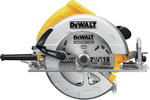 Vista 3 de DEWALT - Sierra circular de 7 1/4 pulgadas, ligera, con cable (DWE575)