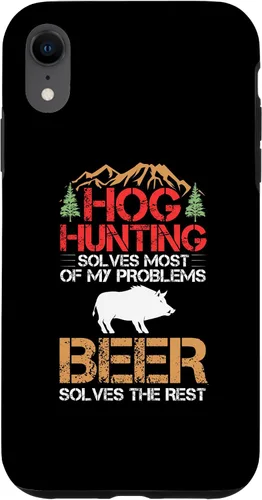 Vista 8 de Funda para iPhone 14 Hog Hunting Dog Gun Call Hunter Pigs Wild Javelina