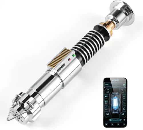 Vista 9 de CUSTOM SABER Sable de luz Xenopixel 3.0 de oscilación suave, sable de luz de 34 fuentes de sonido, control de movimiento, sables de luz que cambian