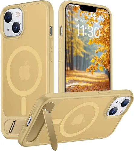Vista 193 de Funda para iPhone 11 con compatibilidad magnética, [Soporte invisible incorporado][Compatible con MagSafe]