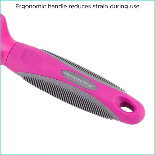 Vista 3 de Groomer Essentials Cepillo flexible deslizante - Firma simple/media