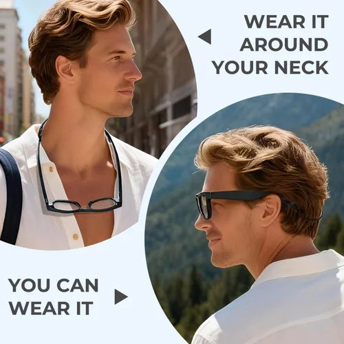 Vista 4 de Estuche rígido para lentes y accesorios para Ray-Ban Meta WayfarerHeadlinerSkyler