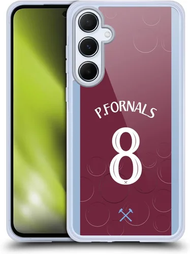 Vista 73 de Head Case Designs Officially Licensed West Ham United FC James Ward-Prowse 2023/24 Players Home Kit Gel Case [Military Grade Protection] Compatible