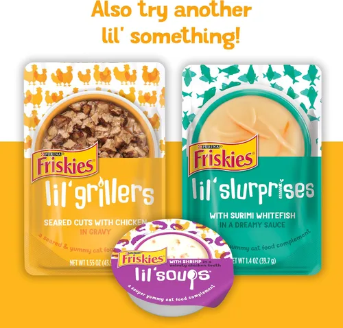 Vista 5 de Purina Friskies Lil' Gravies - (16) bolsas de 1.55 onzas