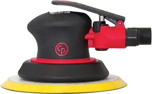 Vista 7 de Chicago Pneumatic CP7255E-3 - Lijadora orbital aleatoria de aire, mejoras para el hogar, herramientas de carpintería, pulidora, herramienta