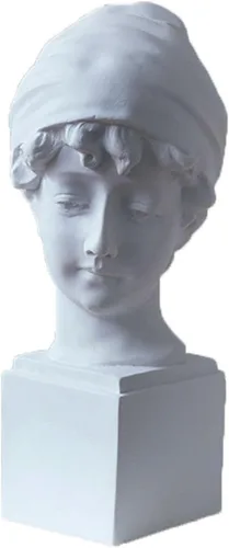 Vista 10 de ECYC Escultura clásica de David Busts de 6 pulgadas, escultura de resina