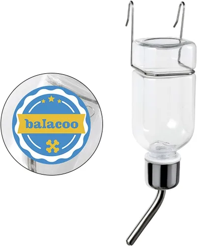 Vista 9 de Botella de agua para animales pequeños, dispensador de agua sin goteo, fuente de hidratación por gravedad, alimentador para perros, gatos, conejos