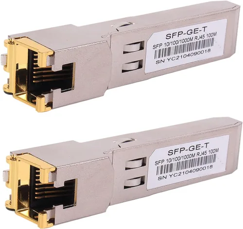 Vista 11 de 10 unidades 1000BASE-T Gigabit SFP a RJ45 transceptor modular de cobre Ethernet para Cisco, Meraki, Ubiquiti, D/TP Link, Supermicro, Netgear