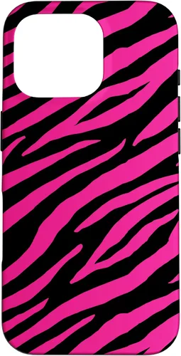 Vista 20 de Pink Black Zebra Stripes Pattern Design Women Girls Case for iPhone 17