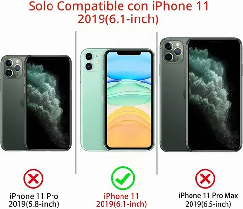 Vista 6 de Lovmooful Funda para iPhone 11 con diseño de oso lindo floral con lentes de Flor de Oso2