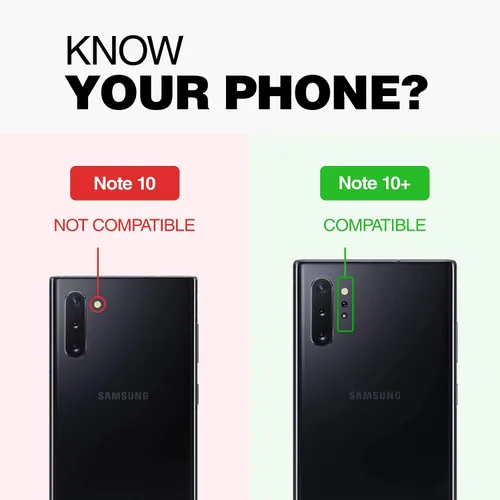 Vista 2 de ENCASED Funda protectora resistente para Galaxy Note 10 Plus (2019 Rebel Armor) Cubierta resistente de cuerpo completo de grado militar