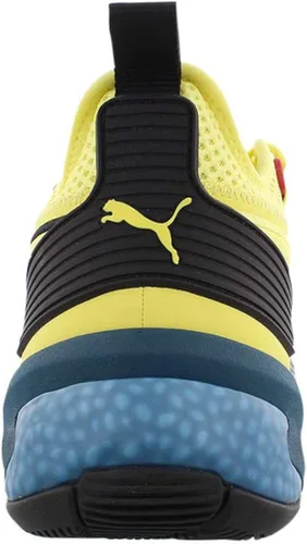 Vista 4 de PUMA Uproar Spectra - Tenis de baloncesto para hombre, color amarillo, Amarillo Negro