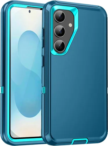 Vista 10 de Funda para Samsung Galaxy S25 Plus/S24 Plus [a prueba de golpes] [3 capas] [grado militar] protección de cuerpo completo, resistente y resistente