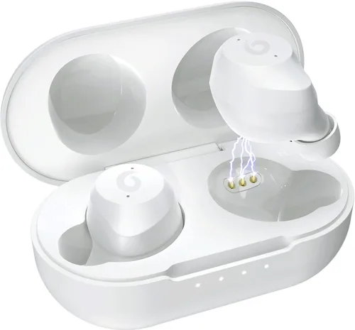 Vista 8 de X9 - Auriculares inalámbricos Bluetooth 5.3, auriculares impermeables estéreo con control táctil en la oreja, con micrófono, con graves profundos