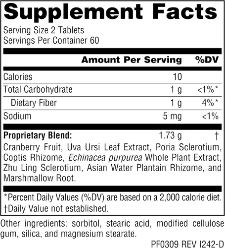 Vista 2 de Planetary Herbals Defensa de vejiga de arándano 865 mg, apoya la salud genito-urinaria