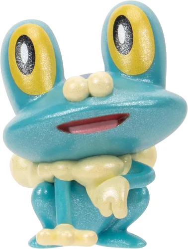 Vista 5 de Pokemon Select Evolution Pack - Cuenta con figuras de batalla Froakie de 2 pulgadas, Frogadier de 3 pulgadas y Greninja de 4.5 pulgadas