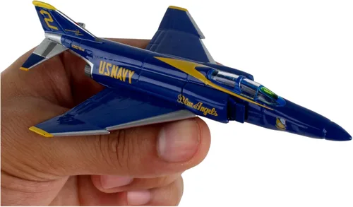 Vista 10 de Daron Postage Stamp F4 Phantom II 1/155 Blue Angels