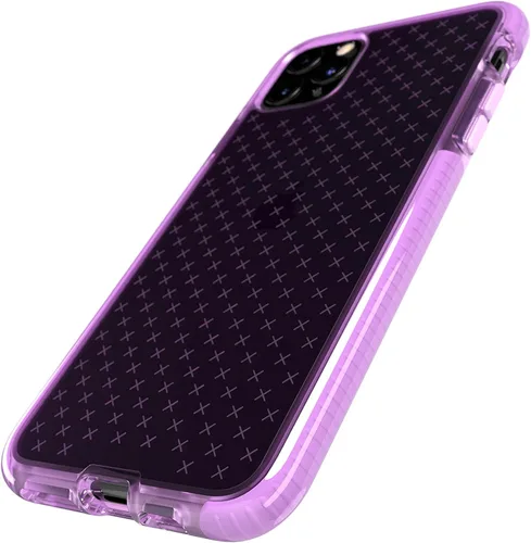 Vista 3 de tech21 Evo Check - Funda para Apple iPhone Orquídea
