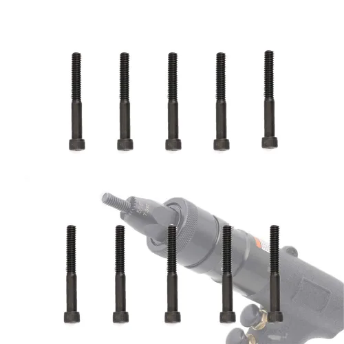 Vista 12 de Mandril de repuesto 3/8, mandril de punta de pistola de tuerca de remache, 5 piezas para pistola neumática de tuerca de remache