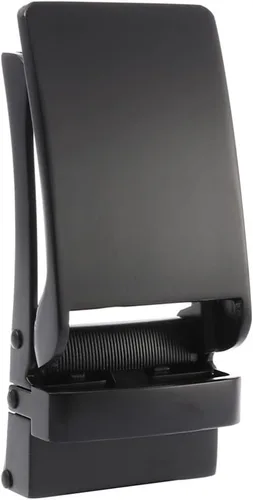 Vista 9 de EXCEART 2 hebillas de cinturón para hombre de aleación de negocios con hebilla automática única para cinturón (negro)