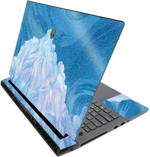 Vista 449 de MightySkins - Skin brillante con purpurina para Alienware M17 R3 (2020) y M17 R4 (2021) - Diversión de los años 90 Acabado duradero con purpurina