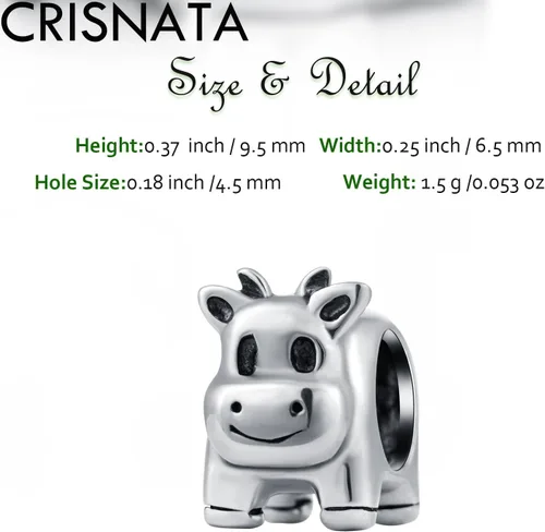 Vista 2 de Animal Pets Charm - Dije de plata de ley 925 con bonito conejo, búho nocturno, pájaro volador, unicornio mito, paloma pájaro de la paz, manta raya
