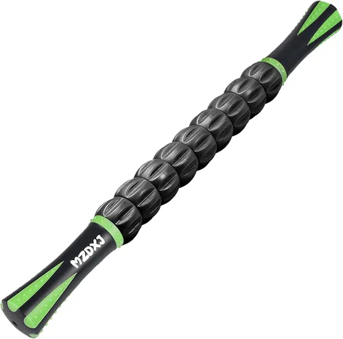 Vista 20 de Rodillo de masaje muscular - Pistola de fascia de tejido profundo para alivio del dolor miofascial, drenaje linfático y escultura corporal