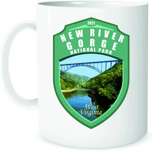 Vista 10 de Colección Las 63 tazas de café blancas de los Parques Nacionales de Estados Unidos (ACADIA)
