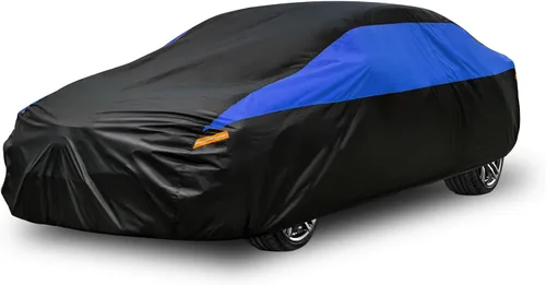 Vista 8 de GUNHYI - Cobertor impermeable para automóvil SUV, para todo tipo de clima, ajuste universal
