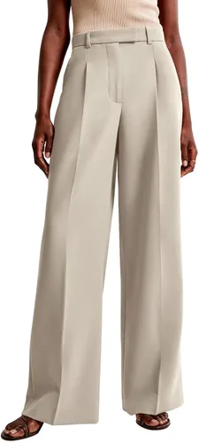 Vista 7 de NIMIN Pantalones de trabajo de pierna ancha para mujer, pantalones