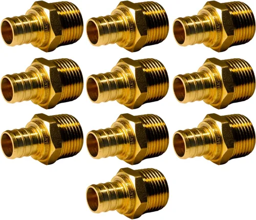 Vista 34 de XFITTING 1 pulgada Pex x 1 pulgada Adaptador Femenino NPT, 23-4-3=2X, 2 Piezas