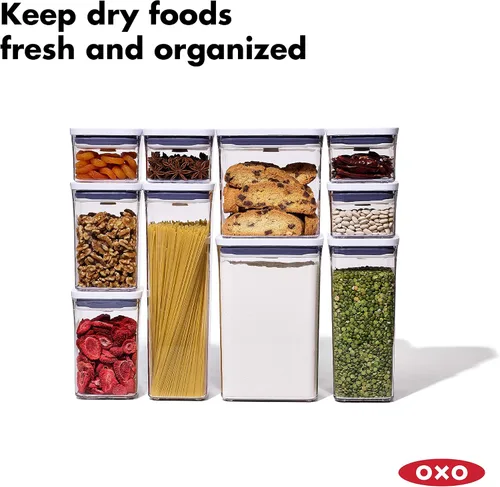 Vista 3 de OXO Juego de recipientes Good Grips (16 piezas) Juego de recipientes OXO Good Grips (6 piezas)