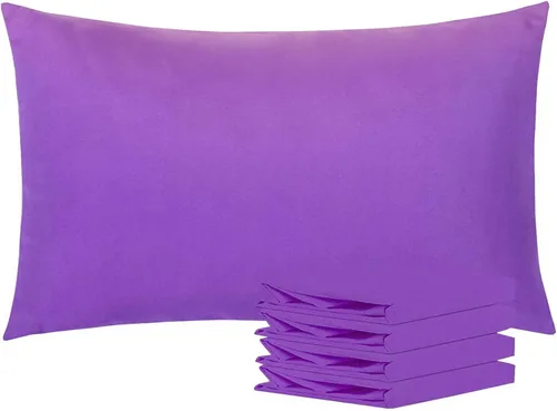 Vista 149 de NTBAY Juego de fundas de almohada estándar, paquete de 2 fundas de almohada de microfibra cepillada de 20 x 26 pulgadas, suaves, sin arrugas Aqua
