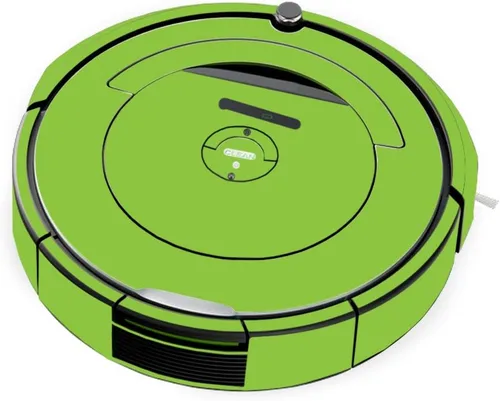 Vista 24 de MightySkins Skin compatible con iRobot Roomba 690 Robot Vacuum - Azul claro sólido Cubierta protectora de vinilo duradera y única Fácil