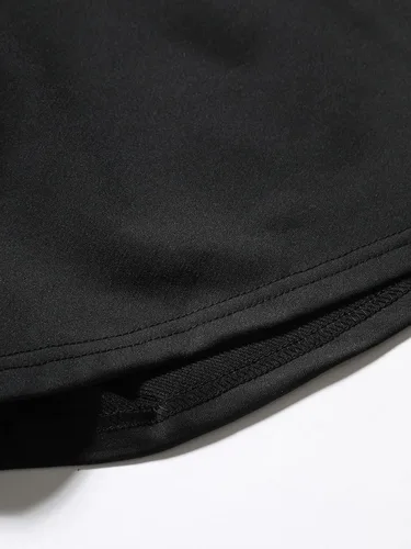 Vista 4 de GORGLITTER Pantalones cortos de entrenamiento con estampado gráfico de oso para hombre, talla grande, con cordón en la cintura, pantalones cortos