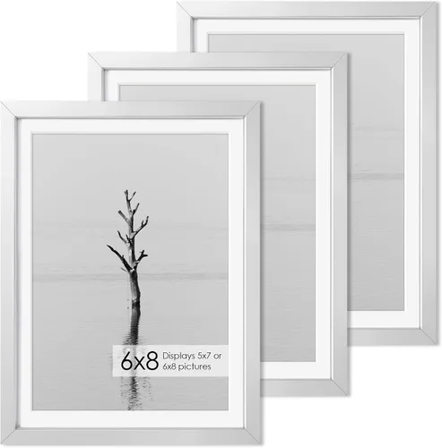 Vista 90 de Fun Memories Marco de Fotos A2 Negro, Marcos de Póster de Metal de Alta Gama de 16.5 x 23.5 pulgadas para Pared, Marco de Fotos A2 con Paspartú A3