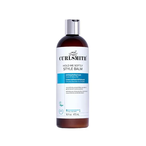 Vista 10 de CURLSMITH Hold Me Softly Style Balm - Curl Enhancing, Soft Hold Curl Cream, Lightweight, No Crunch Curl Cream, For All Curl Types, Vegan & Cruelty