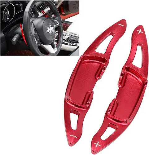 Vista 8 de Cubiertas de extensión de palanca de cambios de palas de repuesto para volante de aluminio para Mazda 3 6 Axela Atenza CX9 CX3 CX5 MX5 Mazda3