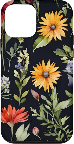 Vista 16 de iPhone 16 Bouquet Acuarela Flores Acuarela Floral Botánico Case