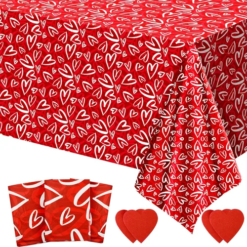 Vista 8 de Mantel de Pascua de 3 piezas, funda de mesa de conejo de Pascua, mantel rectangular de plástico desechable con huevos coloridos para primavera, día