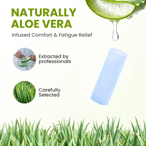 Vista 2 de Kimihome 20 unidades de fundas de dedo de gel con protector - Fundas de dedos de silicona con extracto de aloe vera - Fundas de dedo de gel