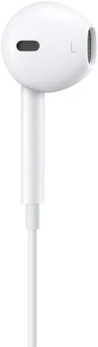 Vista 4 de [Usado] Apple Auriculares EarPods con enchufe USB-C, auriculares con cable con control remoto integrado para controlar la música, llamadas