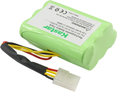 Vista 3 de Kastar Batería XV11 (paquete de 2), Ni-MH 7.2V 4400mAh, repuesto para aspiradoras robóticas Neato XV-11 XV-12 XV-14 XV-15 XV-21 XV-25, XV Essential