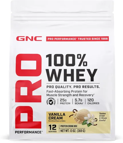 Vista 14 de GNC Pro Performance 100% Proteína de Suero en Polvo 2.0, Absorción Rápida para Fuerza Muscular y Recuperación, Chocolate, 25 Porciones