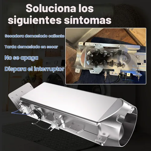 Vista 6 de 【Actualización 2026】DC97-14486A Elemento calefactor para secadora DC97-14486D para Samsung elemento calefactor dve50r5200w/a3 dv45h7000ew/a2