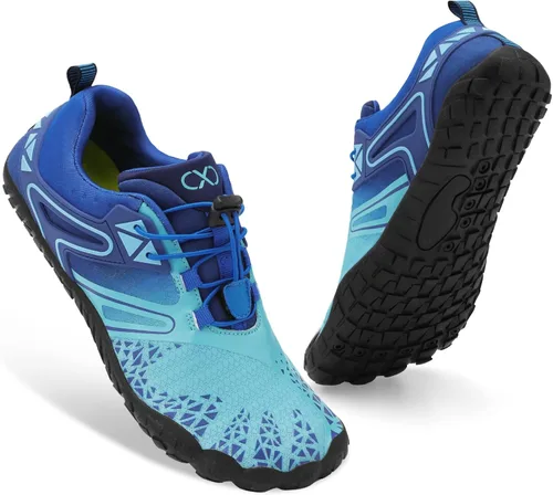 Vista 25 de XIHALOOK Zapatos deportivos de senderismo para mujer y hombre, de secado rápido, descalzos para playa, caminar, kayak, surf, entrenamiento